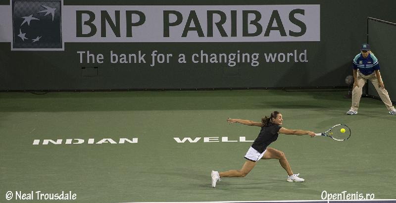 Monica Niculescu - meci spectaculos impotriva Serenei Williams